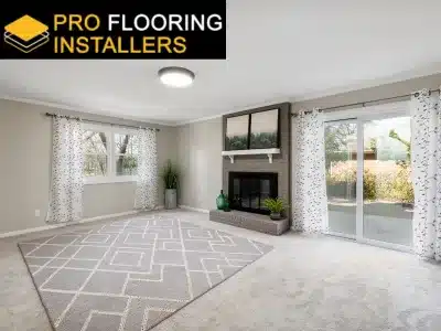 carpet flooring in a modern room